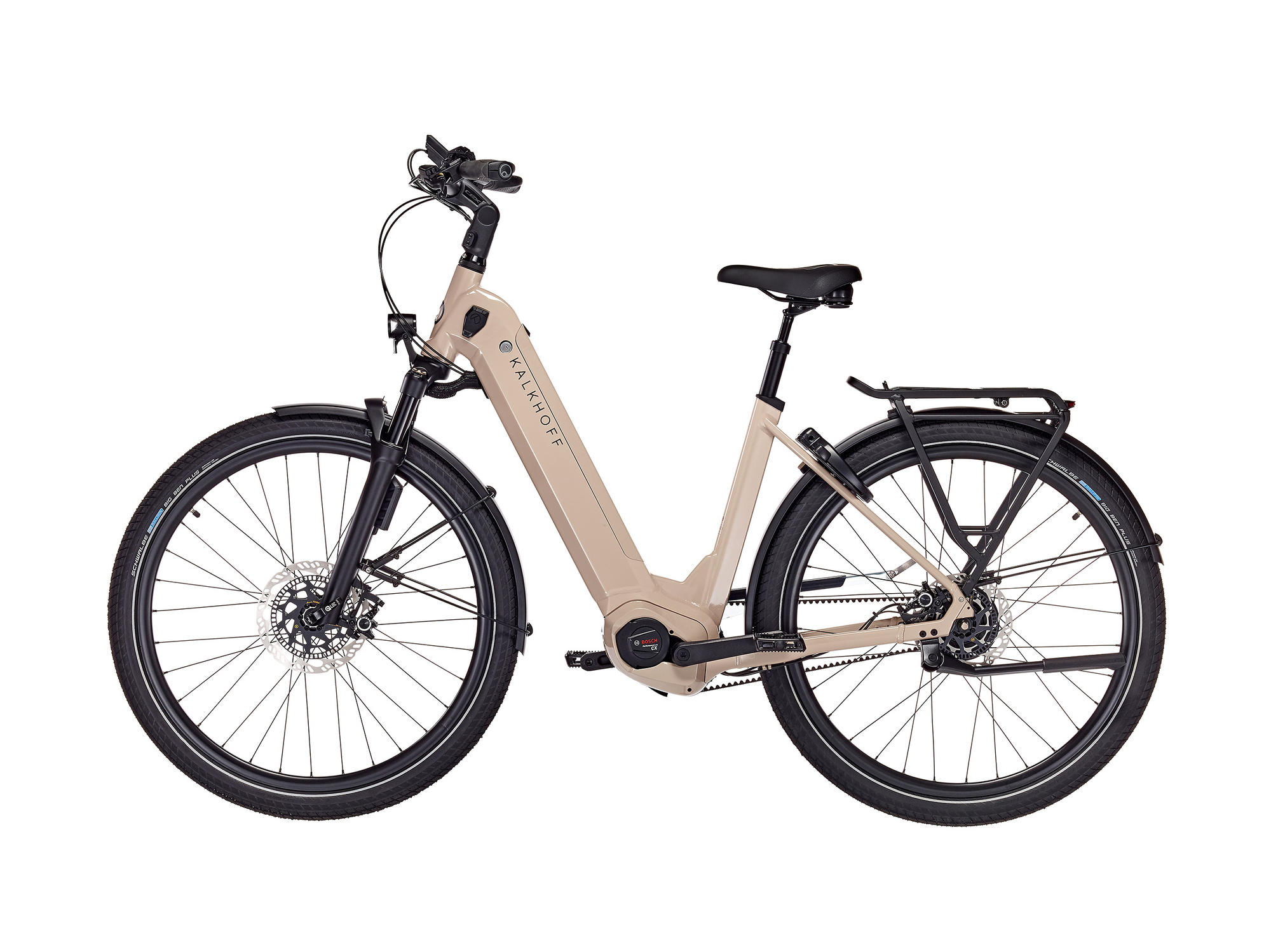 Kalkhoff Image 5.B+ Excite ABS E-Citybikes (beige) 7